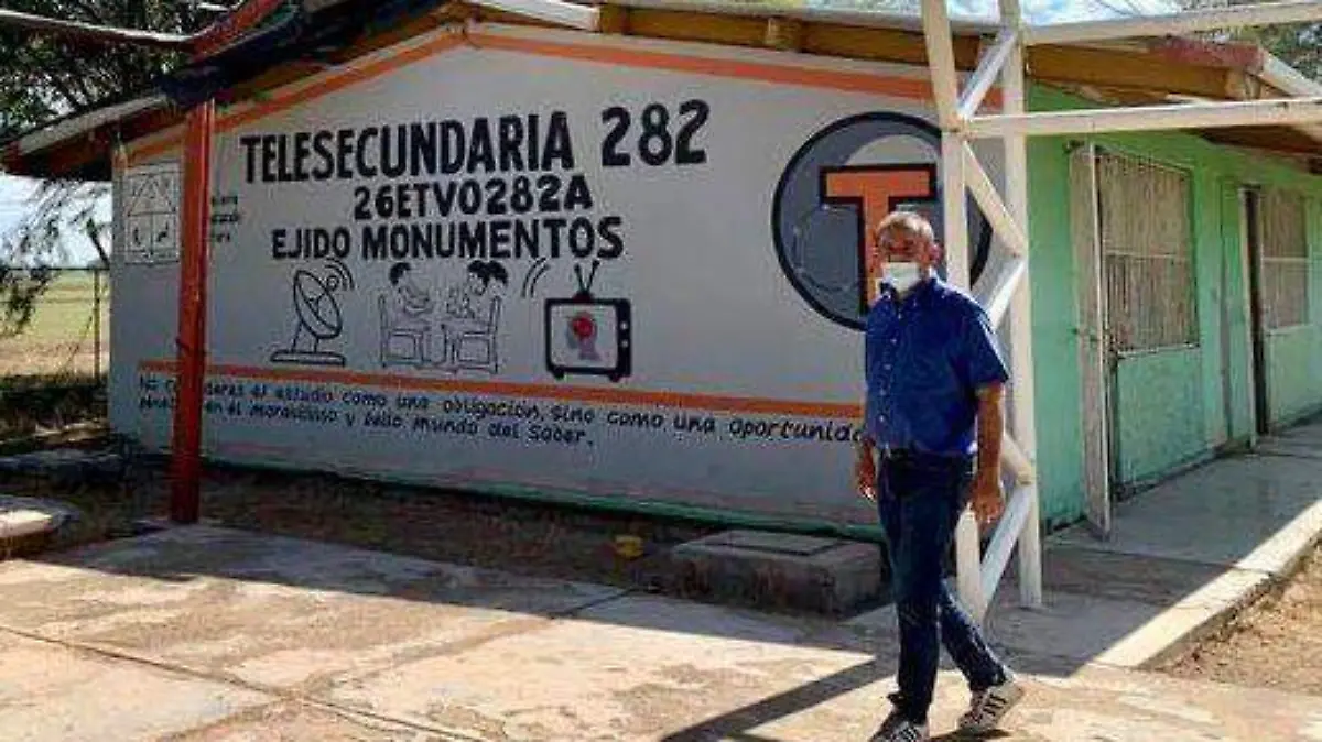 En este ciclo escolar se logró aumentar la matrícula estudiantil en la Telesecundaria del ejido Monumentos